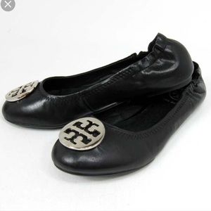 Black Tory Burch Ballet Flats